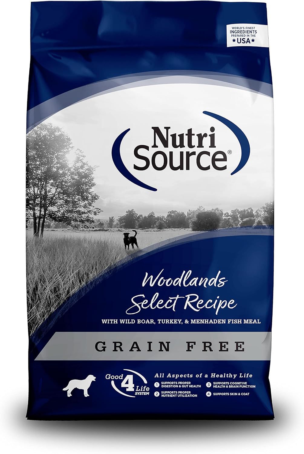 NutriSource Grain Free Woodlands Select Dog Food  26 lbs.
