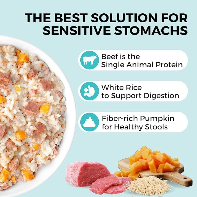 Koha Bland Diet Beef and Rice Pouch