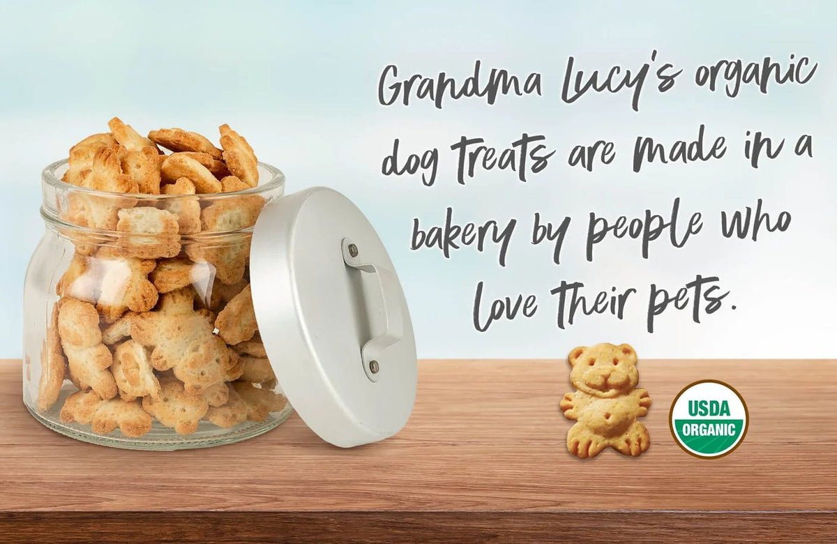 Grandma Lucy's Baked Organic Blueberry Treats Dog 14oz
