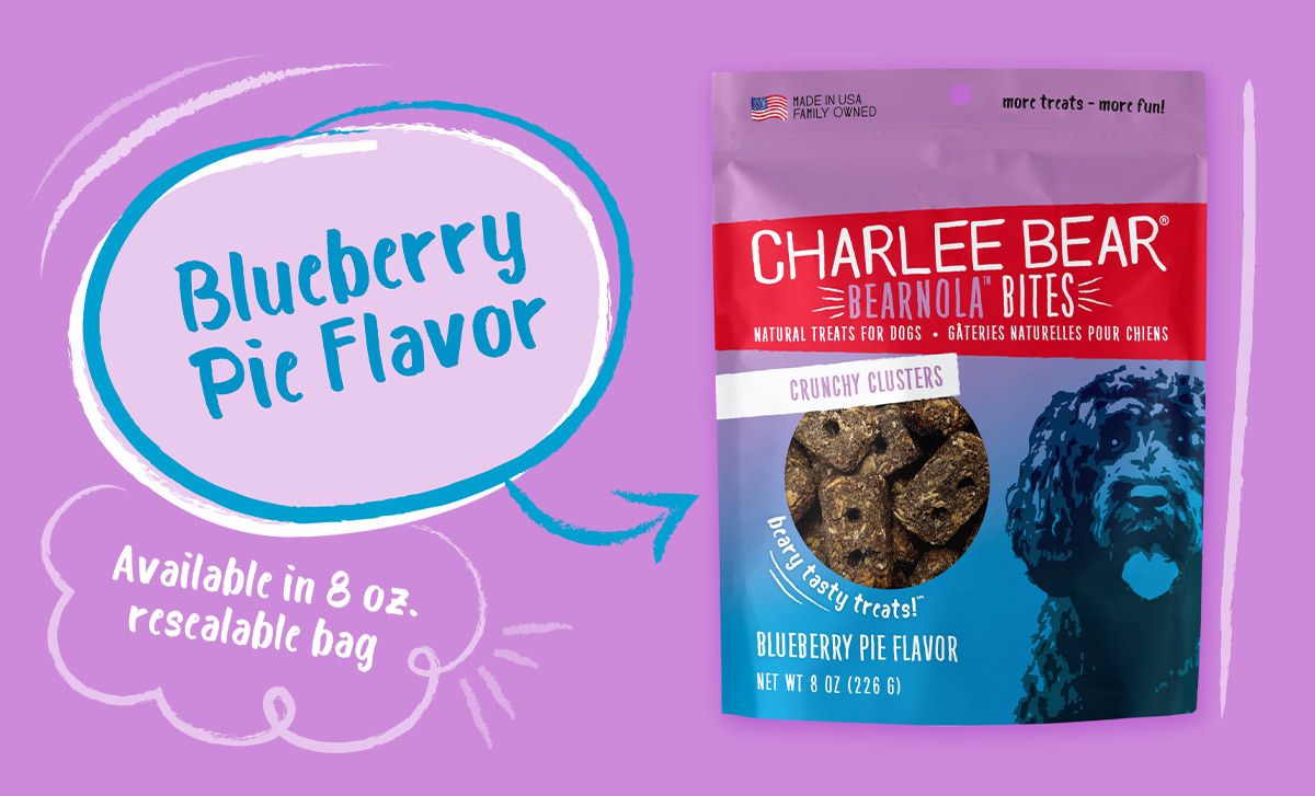 Charlee Bear Granola Blueberry Pie 8 oz
