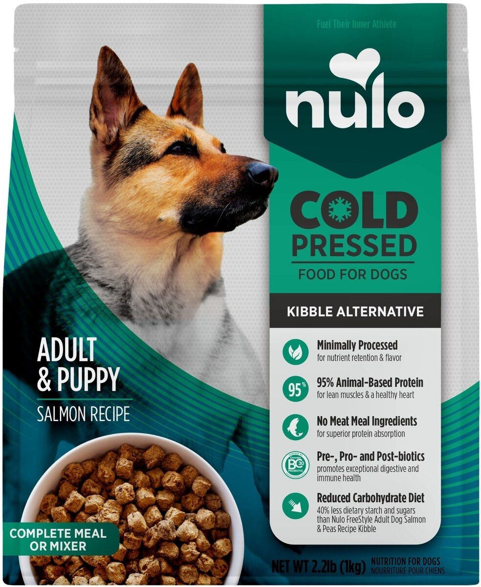Nulo Cold Pressed Adult & Puppy Salmon 2lbs