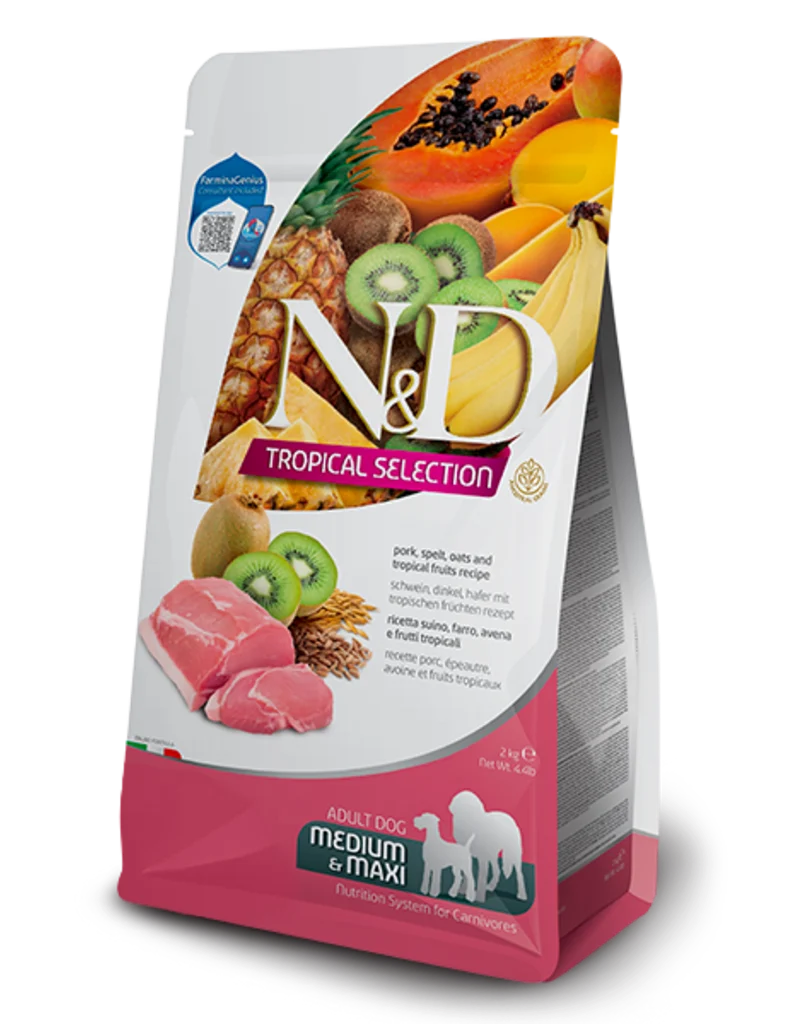 Farmina TROPIC Dog Pork MD MAX 22 lb