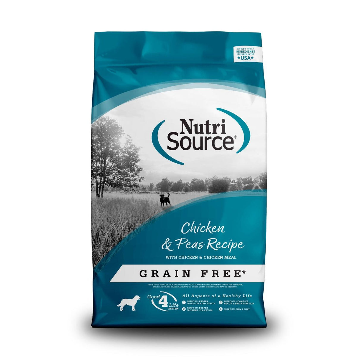 NutriSource Grain Free Chicken and Pea 4 lbs