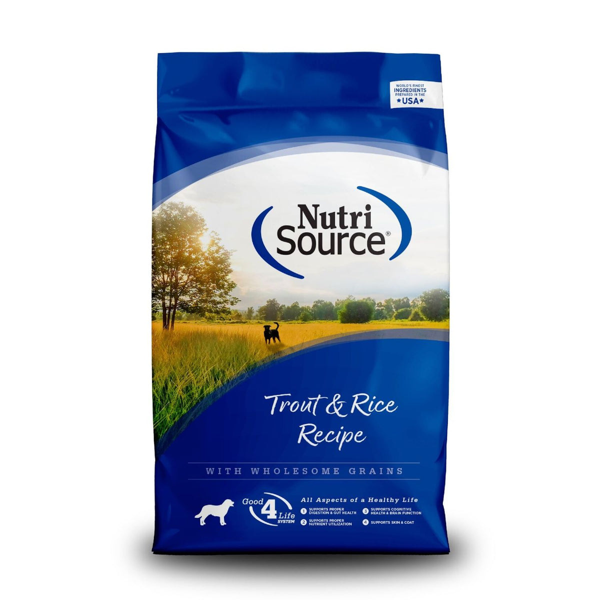 NutriSource Trout and Rice 4 Lbs