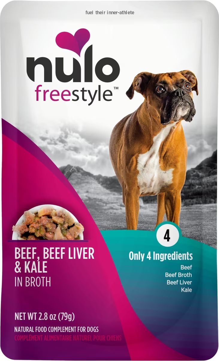 Nulo FSTYL Dog Grain Free Beef Beef LVR KALE 2.8 oz