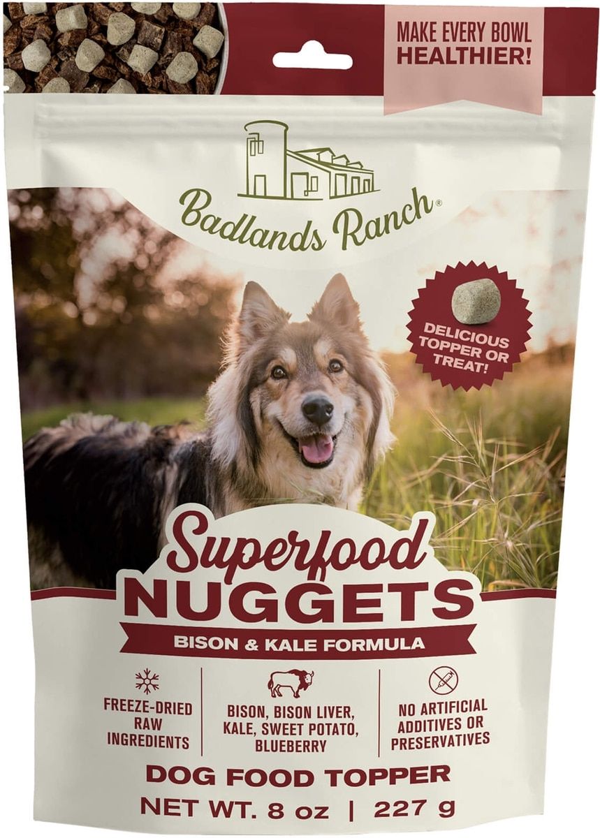 Badlands Ranch Dog Superfood Topper Bison Tripe 8oz