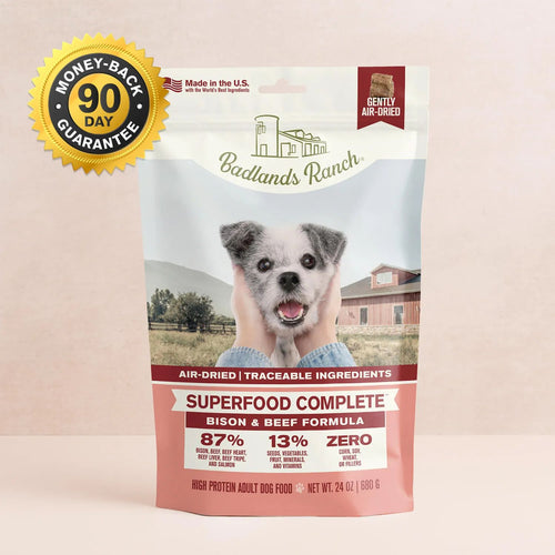 Badlands Ranch BLR Dog SUPRFD BISON Beef 24 oz