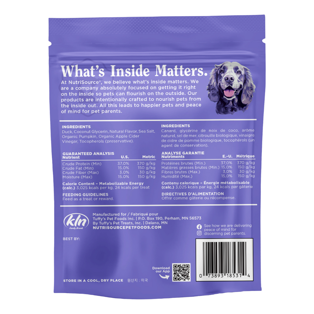 Pure Vita Duck Dog Jivin' Jerky  12/4oz