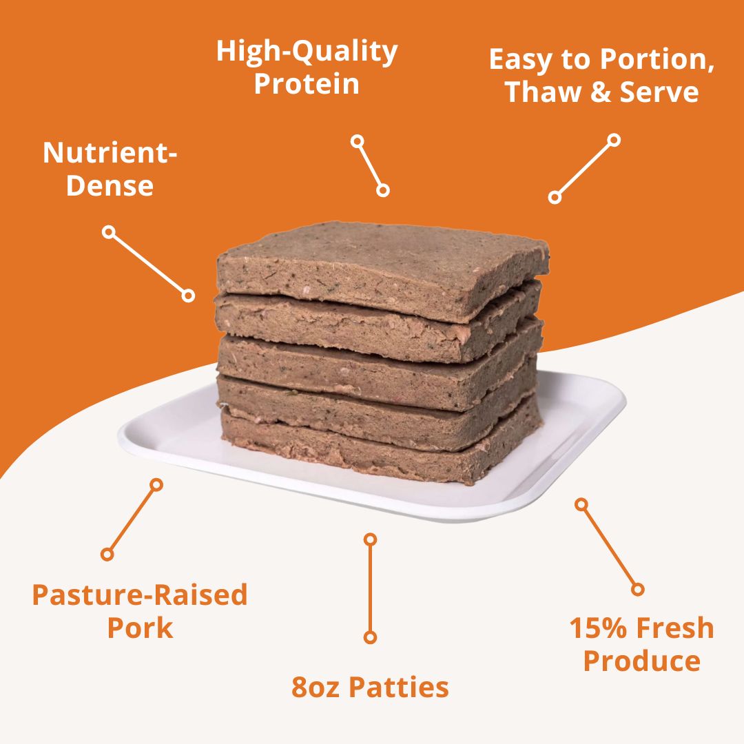 Steves Dog Food Pork PAT Bulk 20 lb