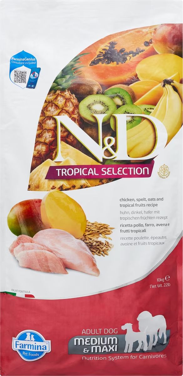 Farmina TROPIC Dog Grain Free Chicken MIN 60g