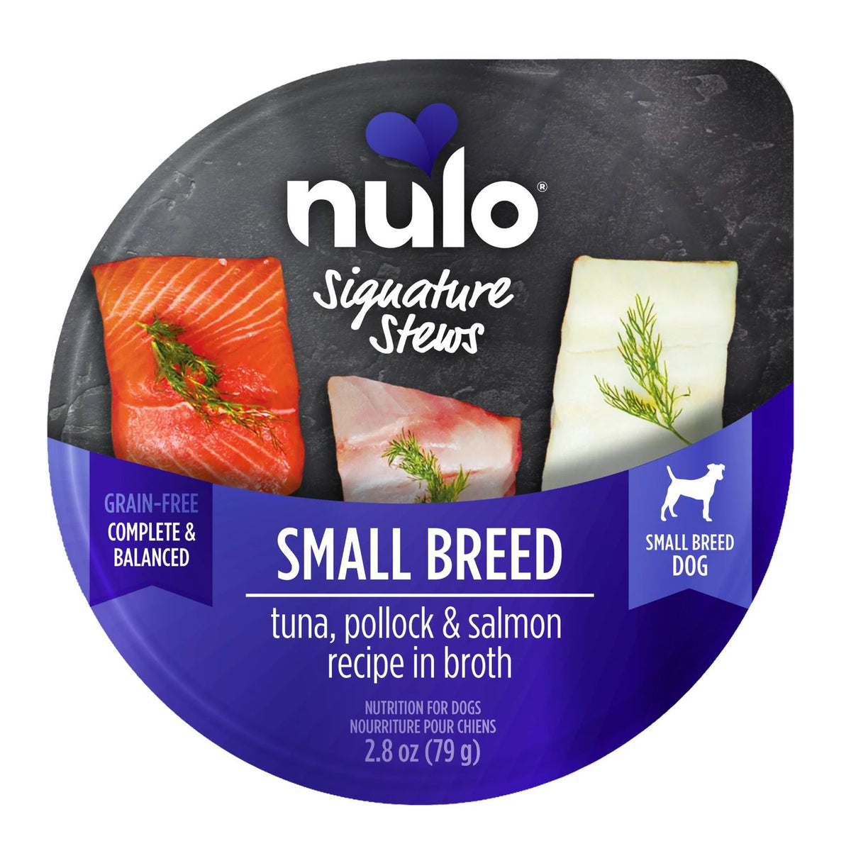 Nulo Dog SBR Stew TUNA Whitefish 2.8 oz