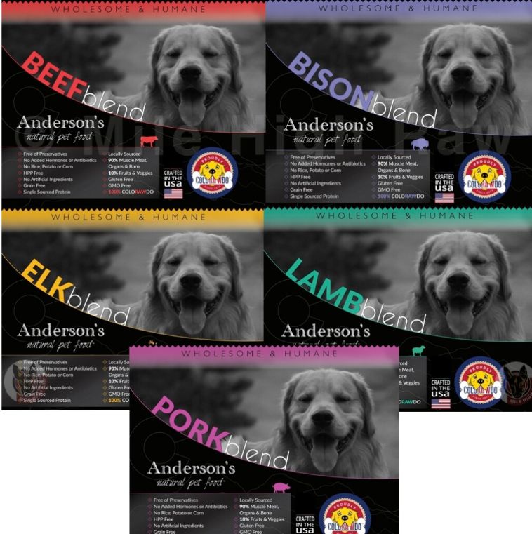 ColoRAWdo Elk Patty Bulk Box - 18lbs