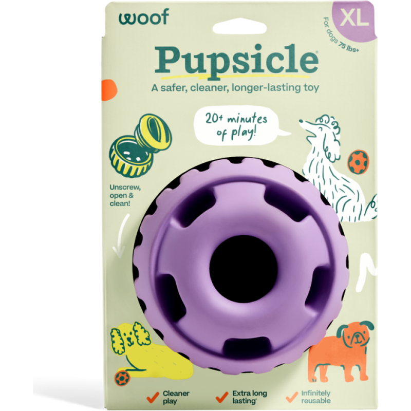 Woof Dog Pupsicle Lavender Extra Large