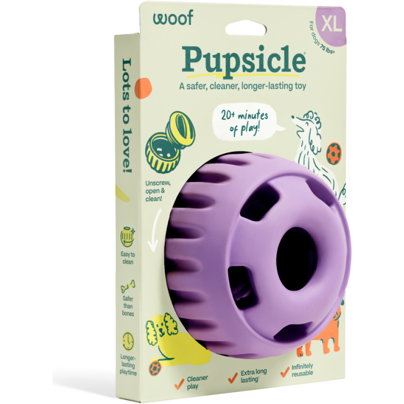 Woof Dog Pupsicle Lavender Extra Large