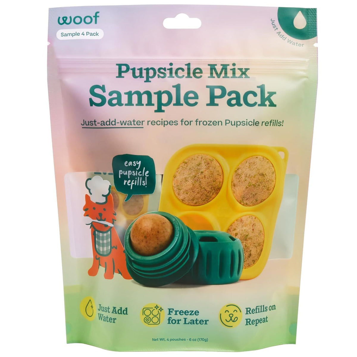 Woof Dog Pupsicle MIX VTY PK