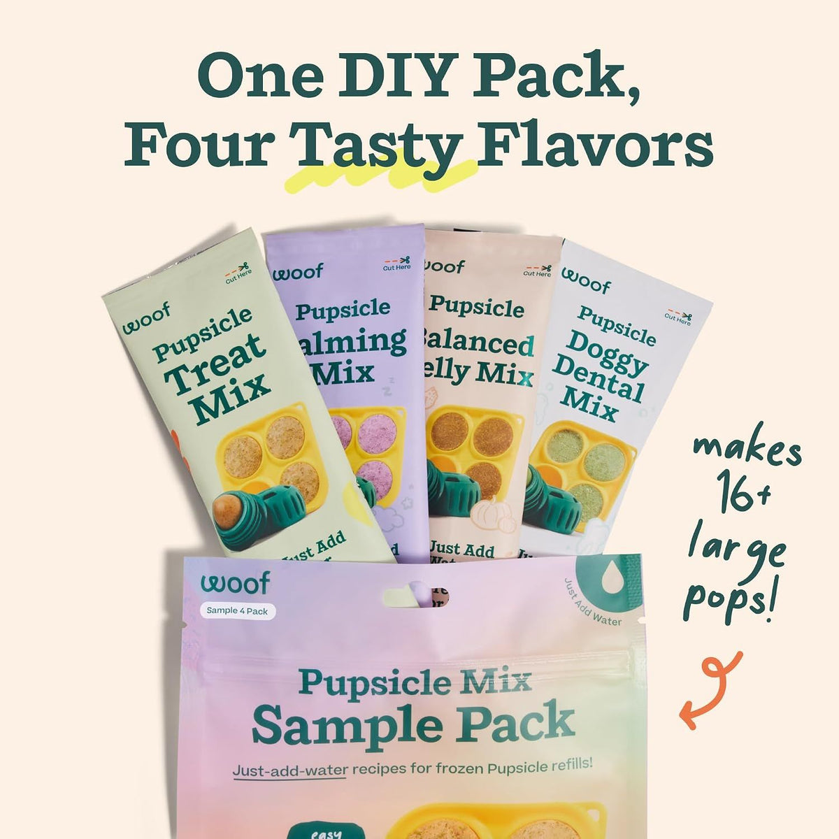 Woof Dog Pupsicle MIX VTY PK