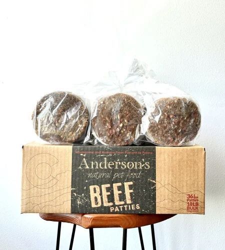 ColoRAWdo Beef Patty Bulk Box - 18lbs