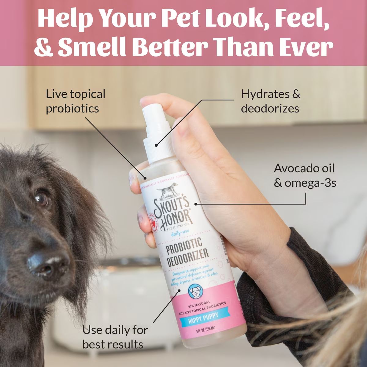 SH Deodor Puppy 8Oz