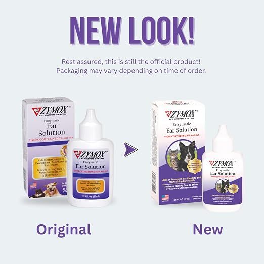 Zymox Hydrocortisone Free Ear Solution