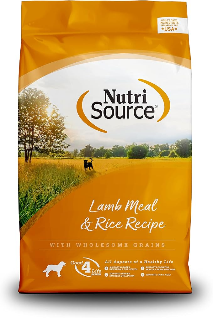 NutriSource Lamb Meal & Rice Dog Food  26 lbs.