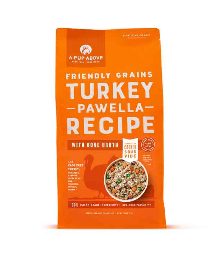 A Pup Above Friendly Grains Turkey Pawella