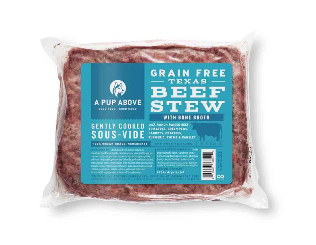 A Pup Above Grain Free Texas Beef Stew