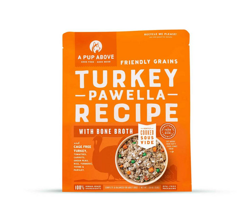 A Pup Above Friendly Grains Turkey Pawella