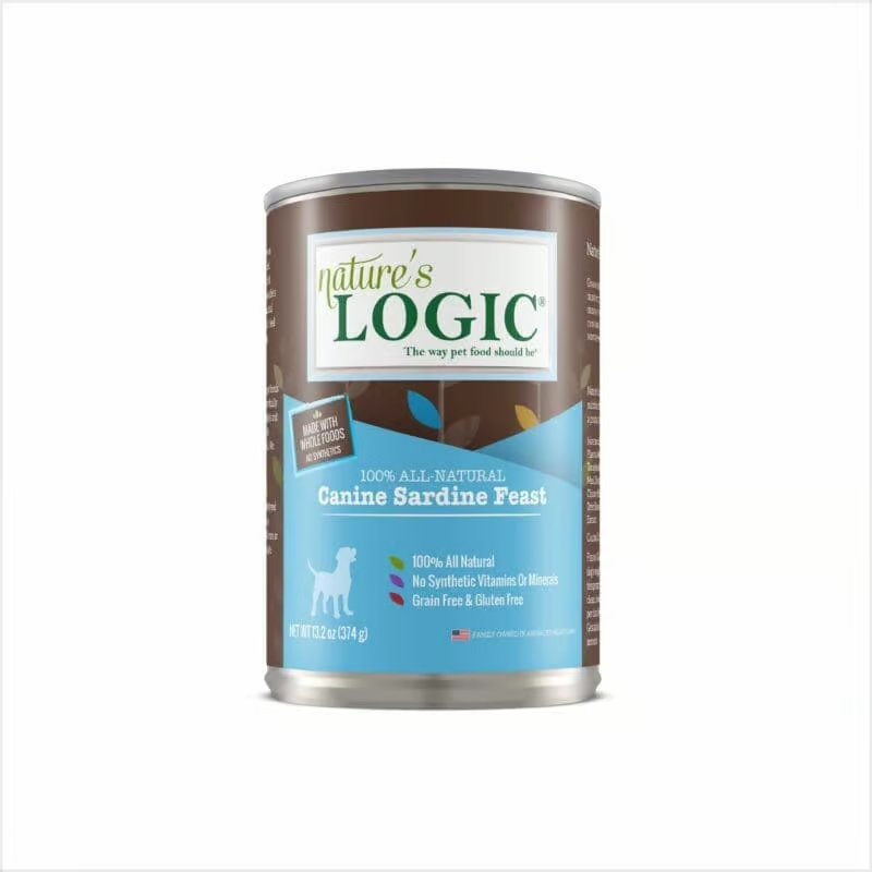 Nature's Logic Canine Canned Food Sardine 13.2oz