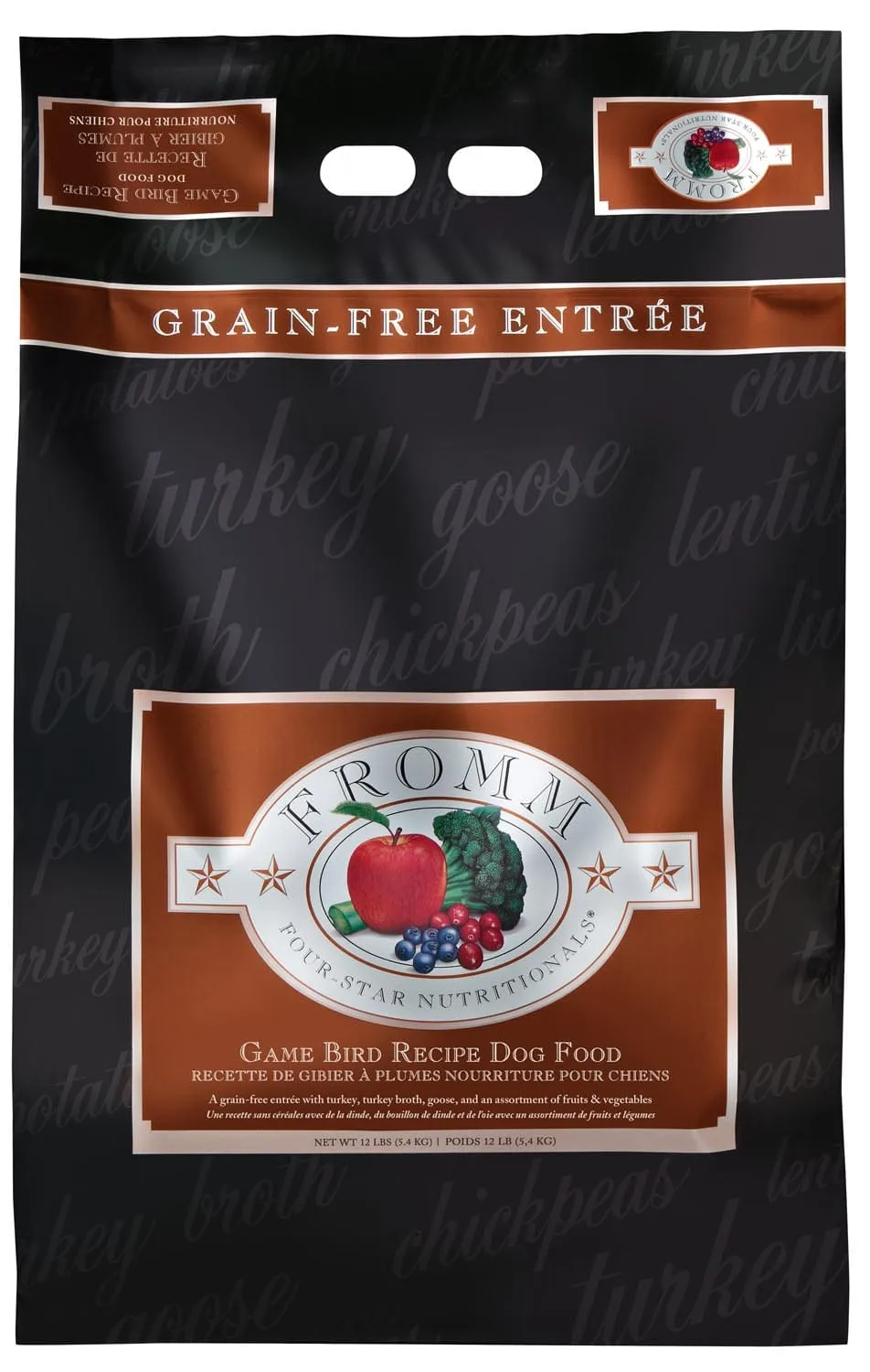 Fromm 4 Star Grain Free Game Bird Dog