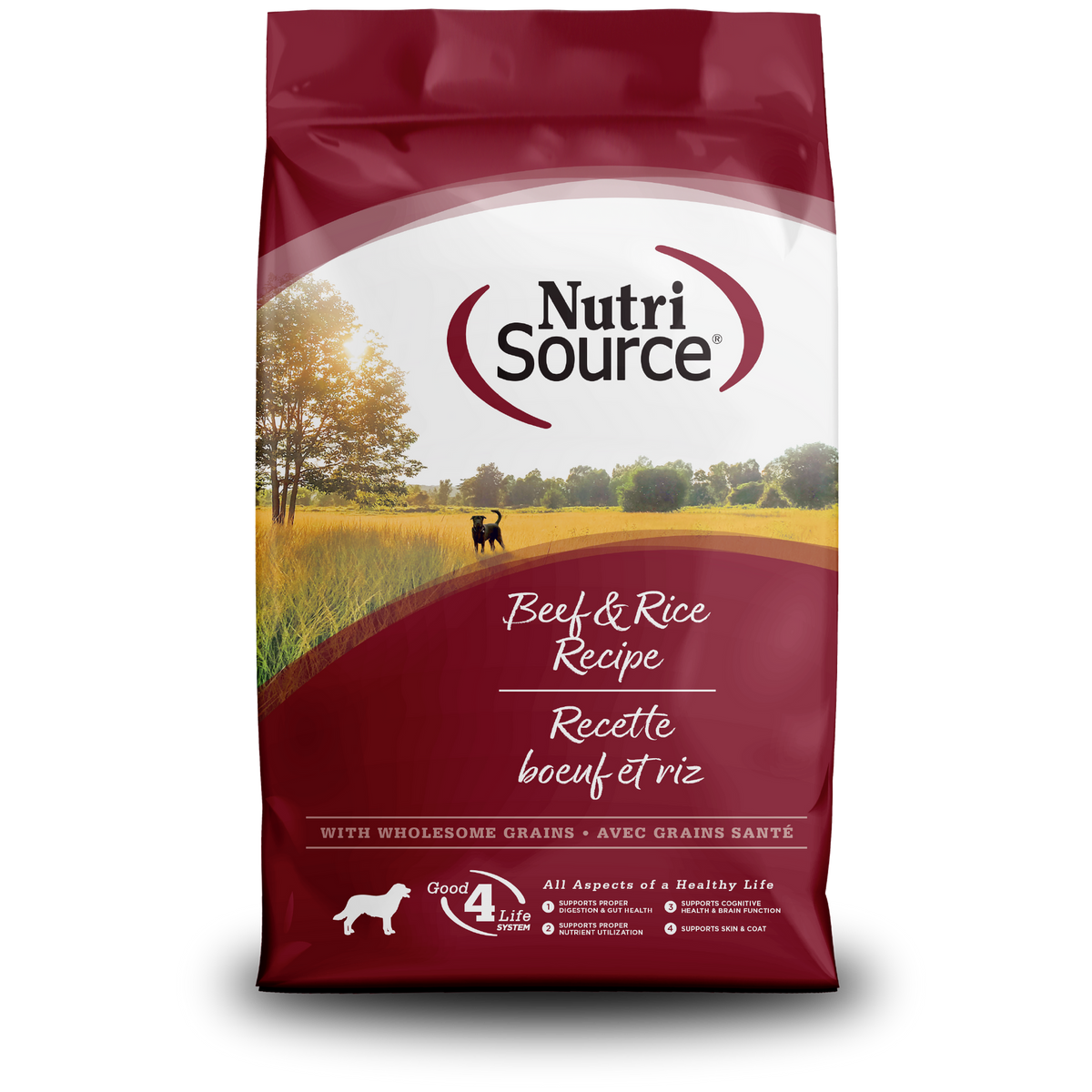 NutriSource Adult Beef and Rice 26 lb