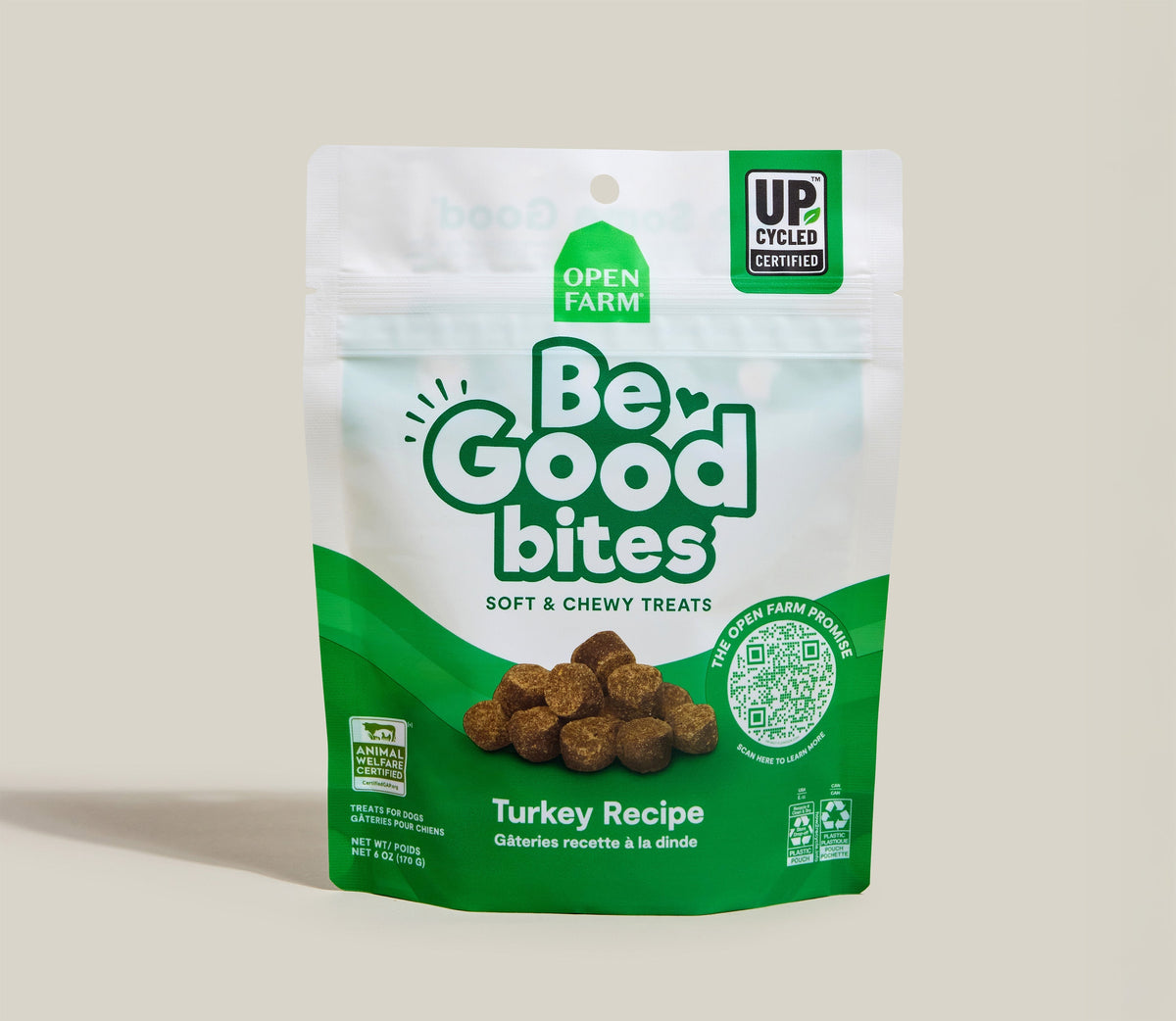 Open Farm Dog Be Good Bites Turkey 6oz