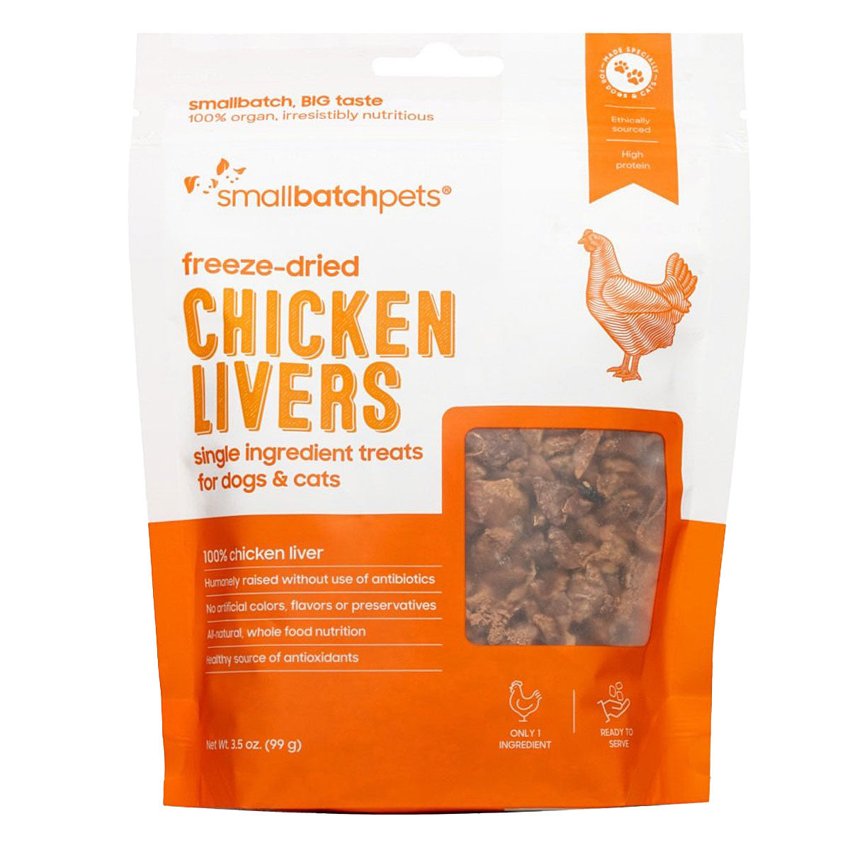 Small Batch Freeze Dried Chicken Liver Treats