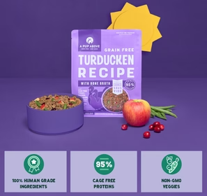 A Pup Above Dog Food Grain Free Turducken