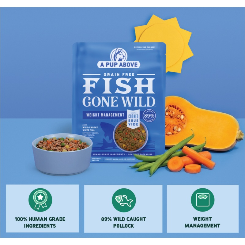 A Pup Above Dog Food Grain Free Fish Gone Wild