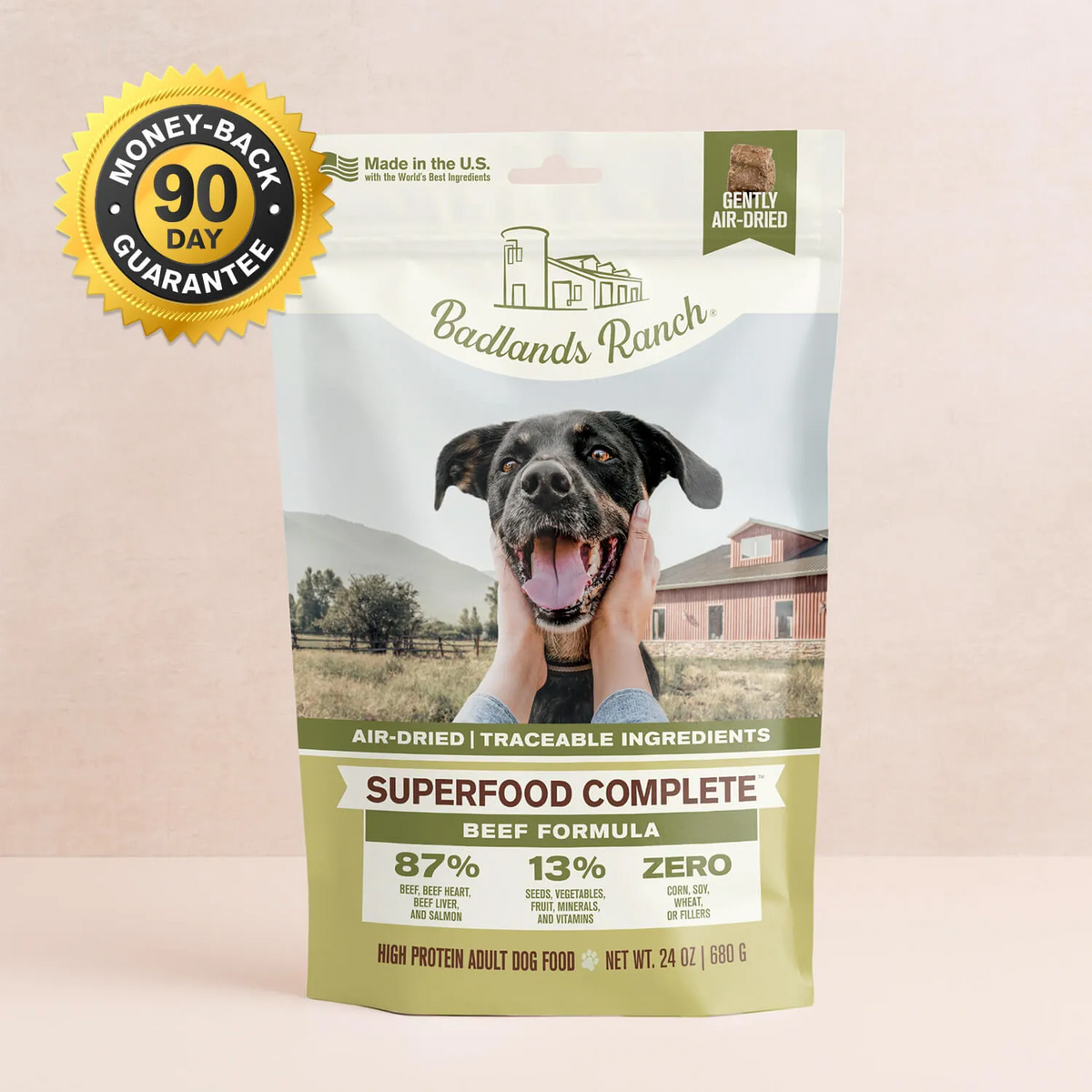 Badlands Ranch Dog Superfood Beef 11.5oz