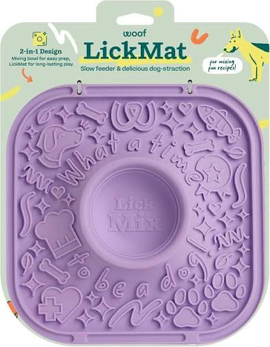 Woof Dog LICKMAT Lavender