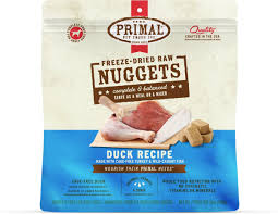 Primal Dog Freeze Dried Nuggets Duck Turkey