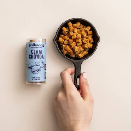 Polkadog Clam Chowda Bits Dog Treats
