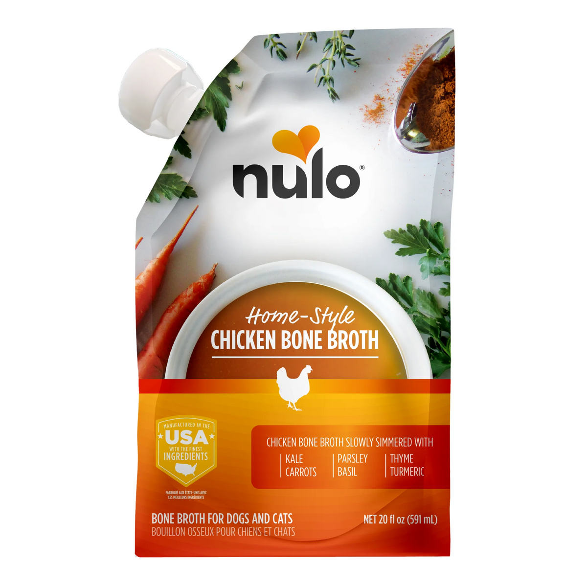 Nulo Freestyle Chicken Bone Broth 20oz