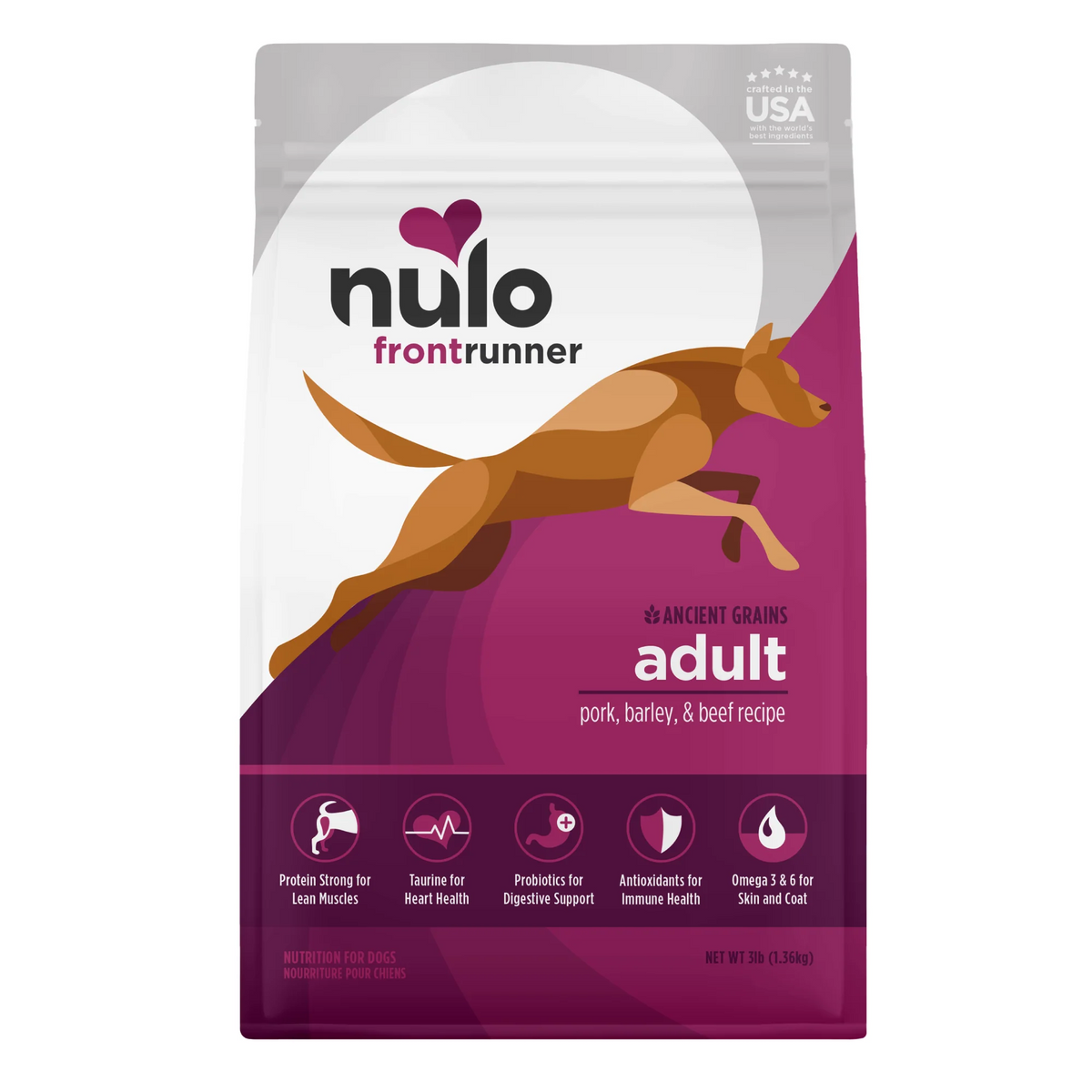 Nulo Frontrunner Pork Barley & Beef